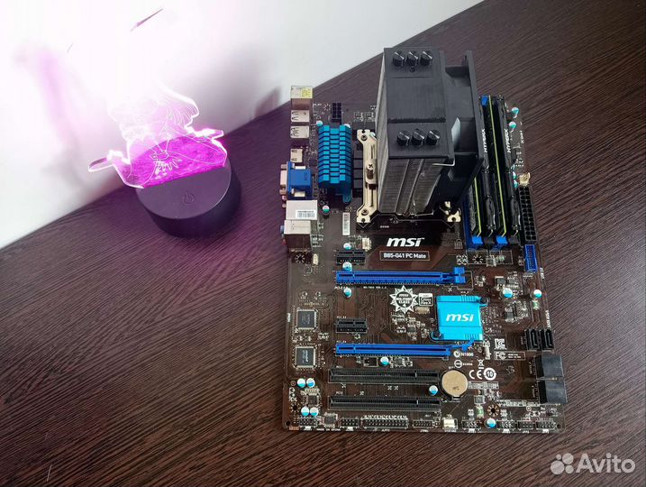 Материнская плата 1155 /i5/16gb