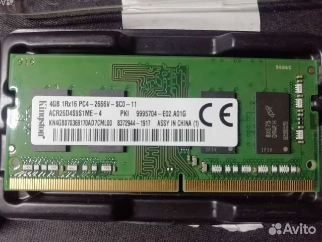 Оперативная память. Ноутбук. ddr4 4x2 2133