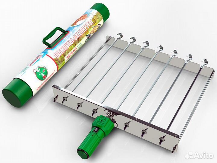 Шампуры - самокруты на 7 шампуров