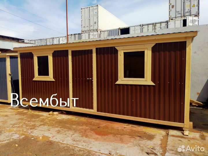 Вагон бытовка с доставкой на участок