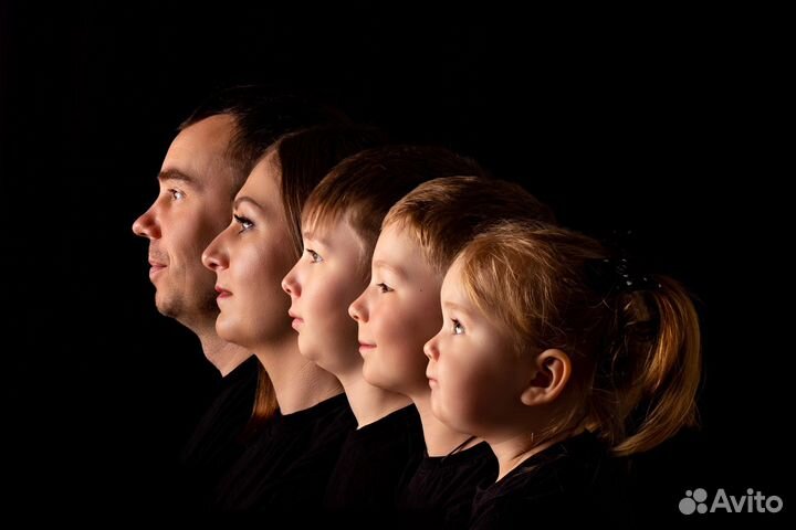 Семейная фотосессия. Портрет Поколений