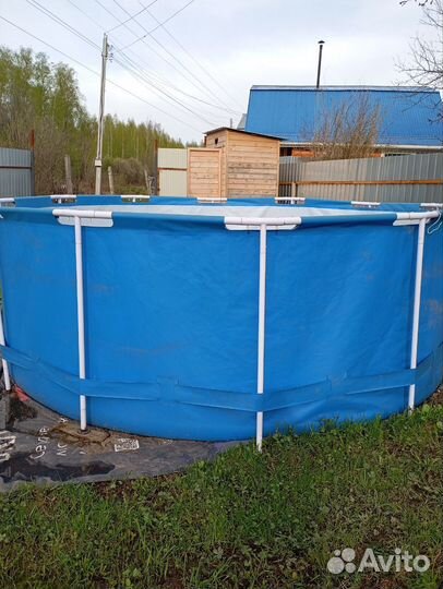 Каркасный бассейн 366 на 122 бу