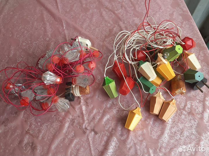 Елочная гирлянда СССР