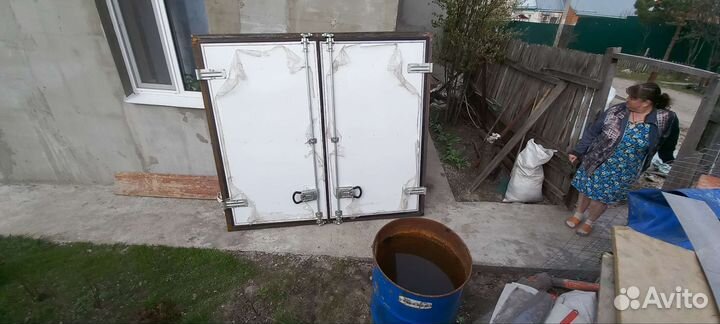 Ворота на полуприцеп бу