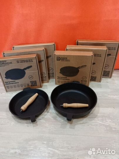 Чугунная сковорода