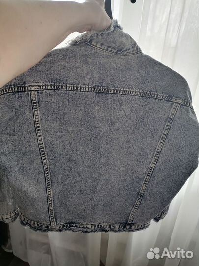 Джинсовая куртка женская 48 50 размер