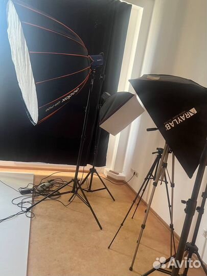 Фотостудия аренда белый фон циклорама