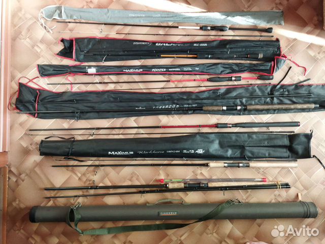 Спиннинги,фидер,тубус,катушки