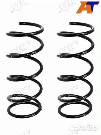 Комплект пружин 2шт передние toyota caldina