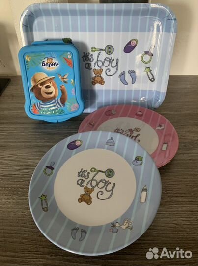 Тарелки поднос ланч-бокс