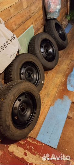 Колеса зимние Рено Логан