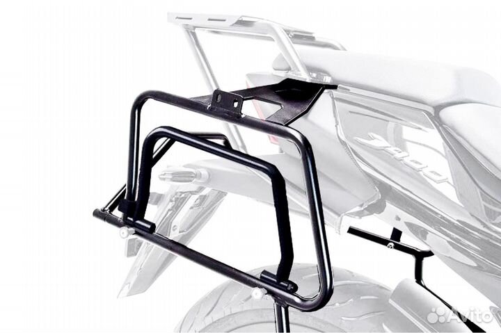 Крепление для кофров на Bajaj Dominar 250/400