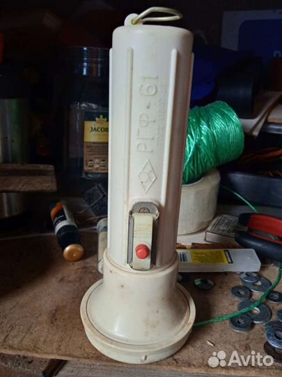 Фонарик СССР водонепроницаемый