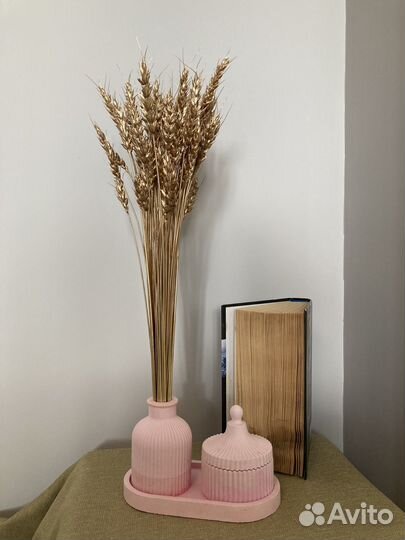 Колосья пшеницы окрашенные