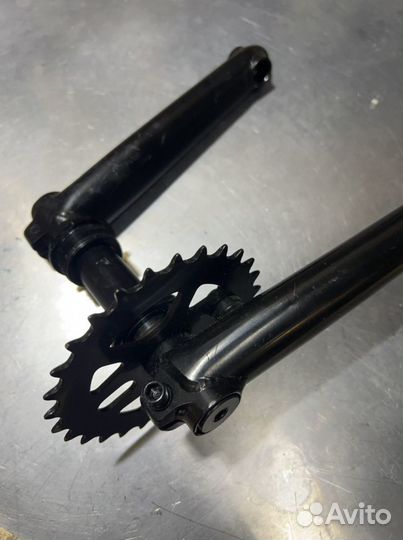 Шатуны bmx 19 вал с кареткой евро mtb