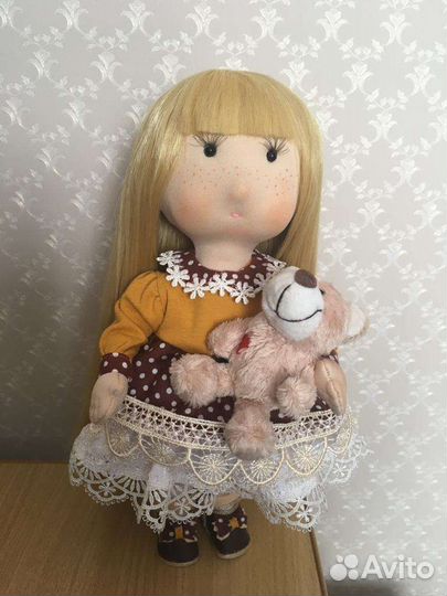 Интерьерная кукла ручной работы