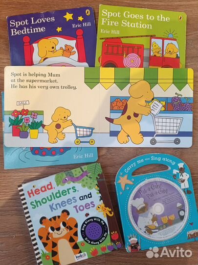 Картонные книги на английском