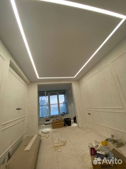 Натяжные потолки под ключ без посредников