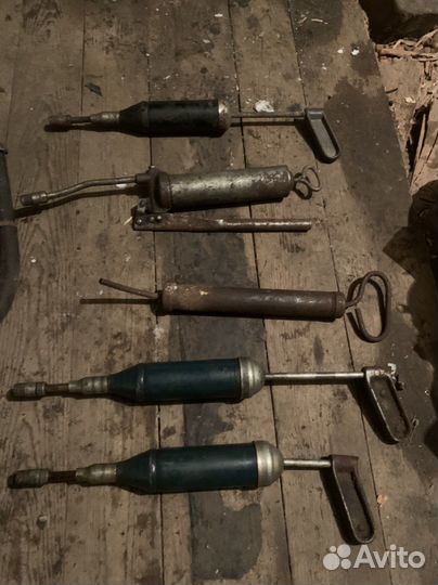 Шприц для смазки СССР