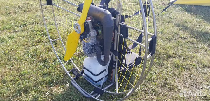 Новая рама, ограждение. парамотор Тайга симонини