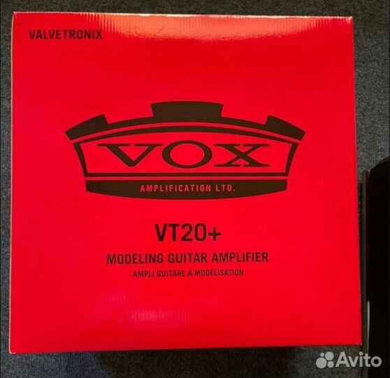 Гитарный комбоусилитель VOX VT 20+ Valvetronix