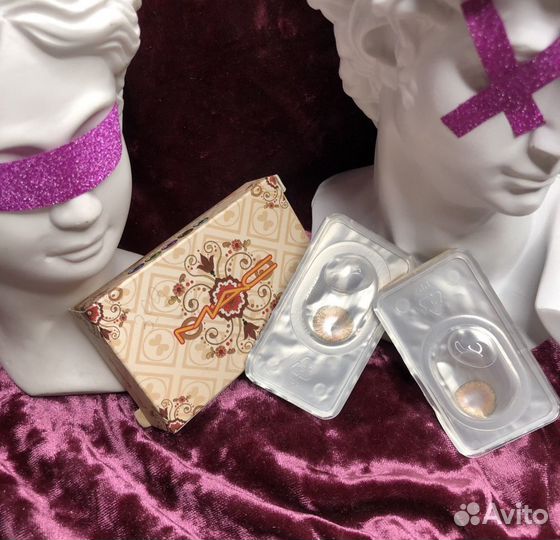 Линзы цветные для глаз