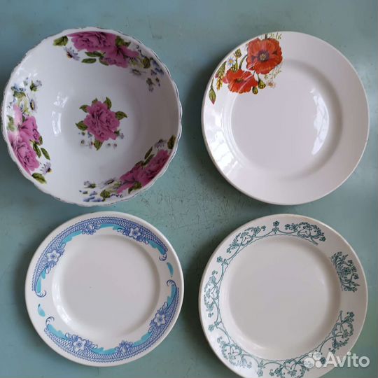 Тарелки, кружки СССР