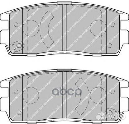 Колодки тормозные зад hyundai terracan