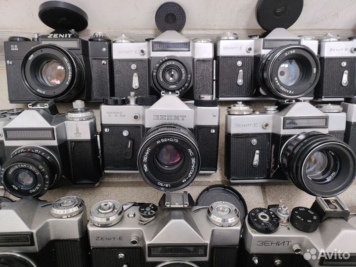 Фотоаппараты плёночные,чехлы СССР