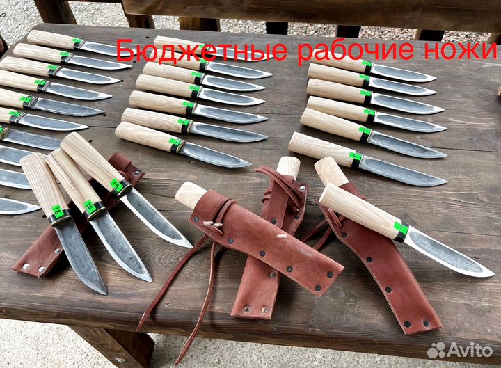 Ножи охотничьи якутские кованные 110х18мшд