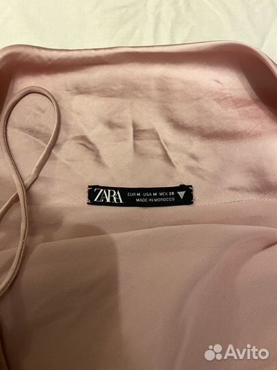 Платье Zara в бельевом стиле