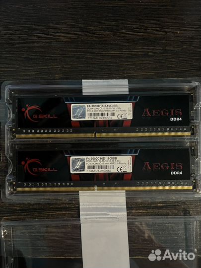 Оперативная память ddr4 16gb