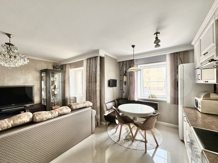 2-к. квартира, 55,1 м², 2/10 эт.