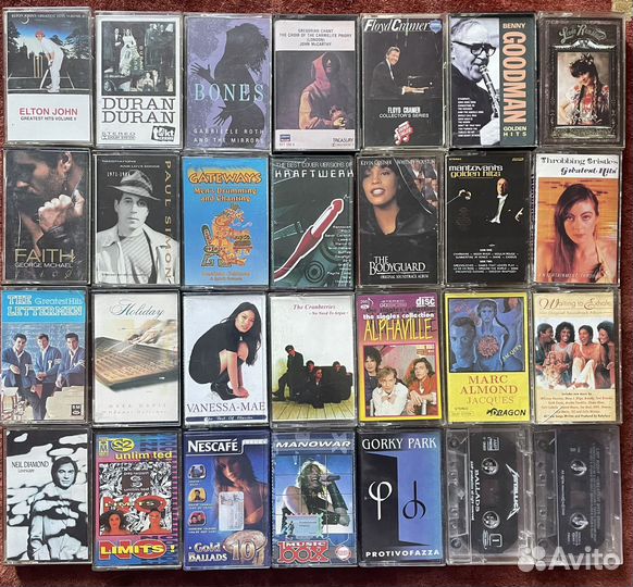 Зарубежная эстрада на аудио кассетах