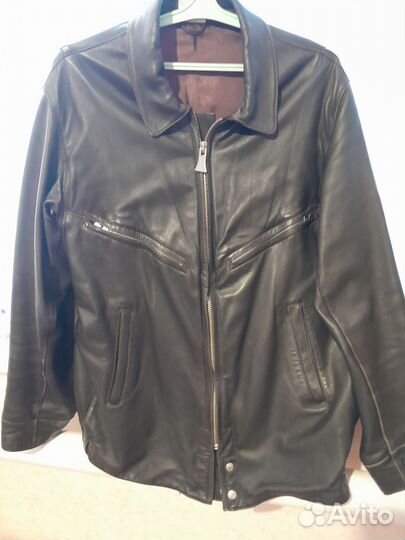 Кожаная мужская 52 для летного состава