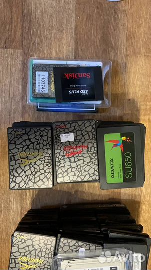 SSD 120/240/512/1000 на восстановление/запчасти