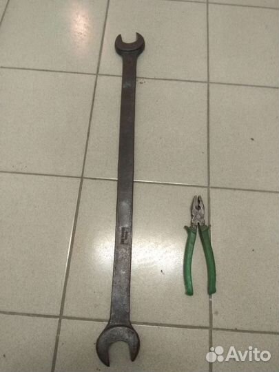 Ключ гаечный рожковый на 41, 42. 80см.1964г