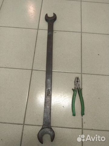Ключ гаечный рожковый на 41, 42. 80см.1964г