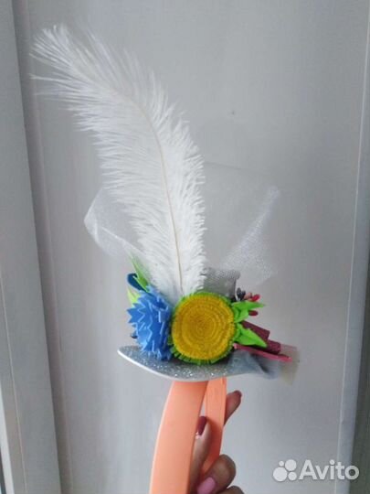 Шляпка ободок