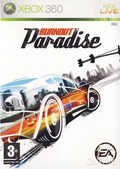 Xbox 360 - Burnout Paradise Б/У (Английская версия