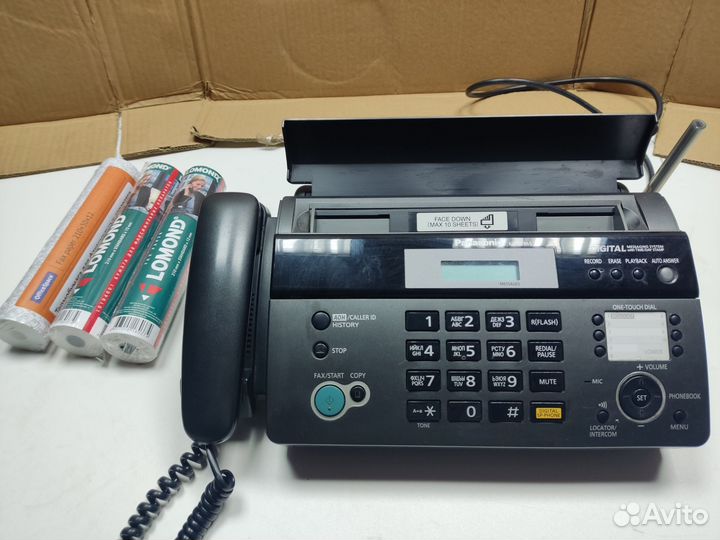 Телефон факс panasonic