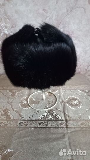 Норковая шапка мужская новая 59