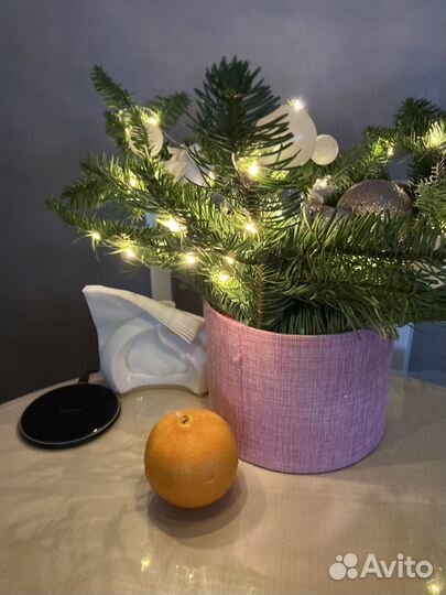 Новогодний букет из нобилез