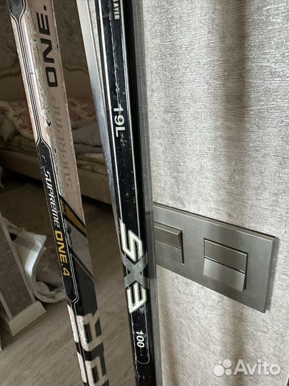 Клюшка хоккейная левый хват бу