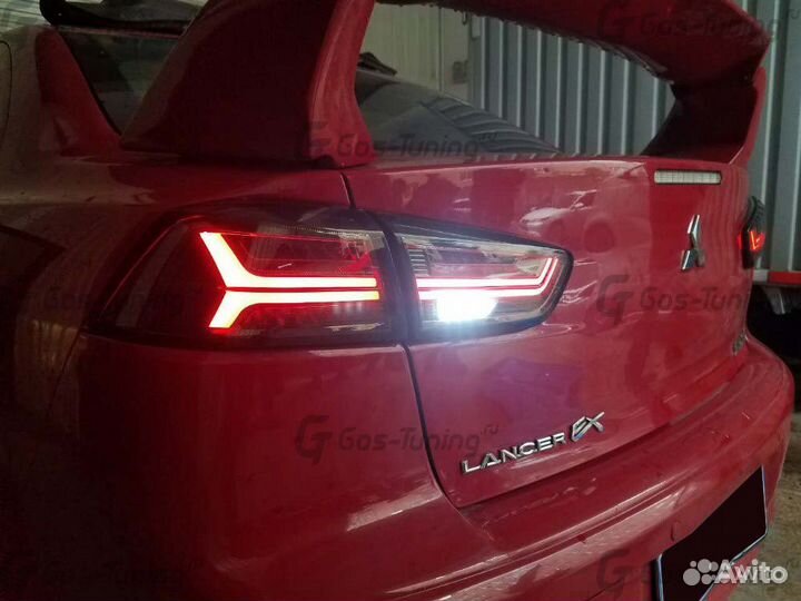 Тюнинг задние фонари оптика Mitsubishi Lancer 10