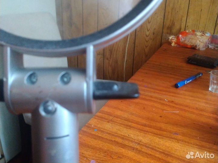 Лупа раздвижная с подсветкой большая