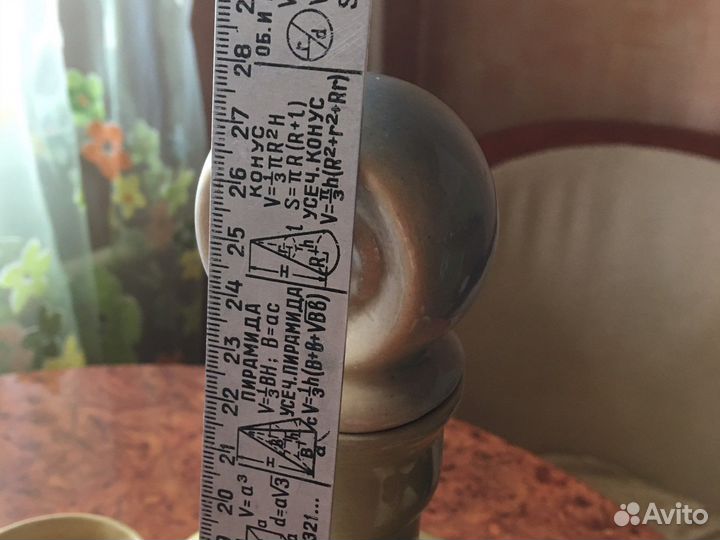 Кувшин керамика и стопки 8шт Новые