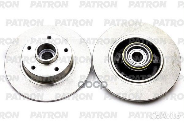 Диск тормозной задний, с подшипником и сенсором