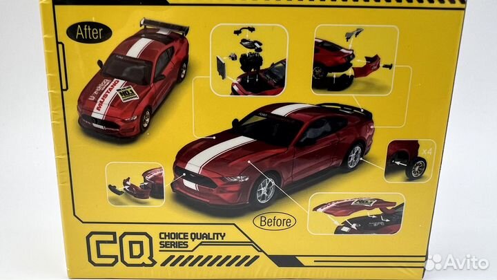 Модель спортивного автомобиля Mustang GT