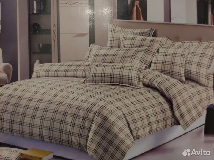 Белье постельное сатин евро